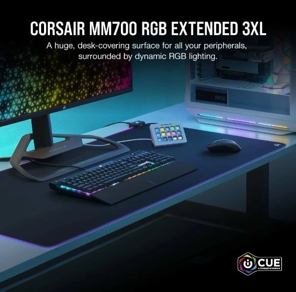 Podložka pod myš s RGB osvetlením CORSAIR MM700