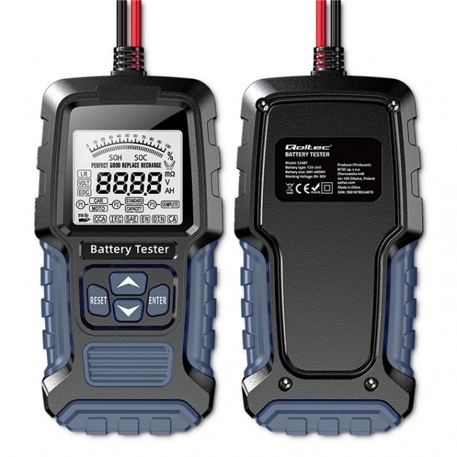 Digitálny tester batérií s LCD displejom pre 12V a 24V