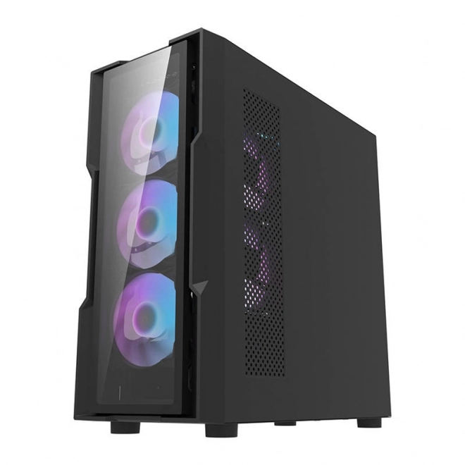 Počítačová skriňa s RGB osvetlením Darkflash