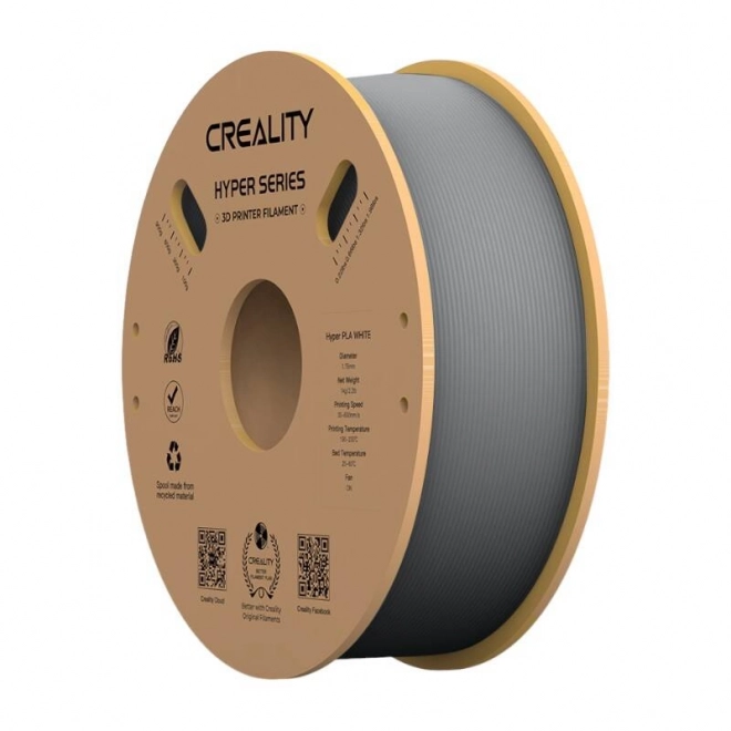 Filament Creality Hyper PLA šedý