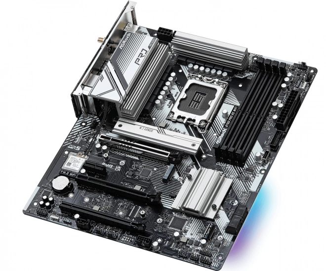 Moderná základná doska ASRock B760 Pro RS s Wi-Fi