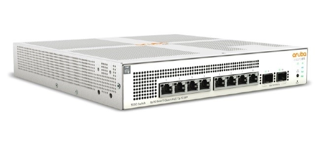 Inteligentný prepínač HPE Aruba Instant On 1930 s 8 portmi Gigabit PoE
