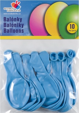 Balóny svetlo modré SMART BALLOONS
