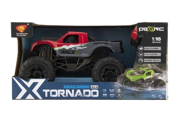 RC terénne auto 4x4 červené