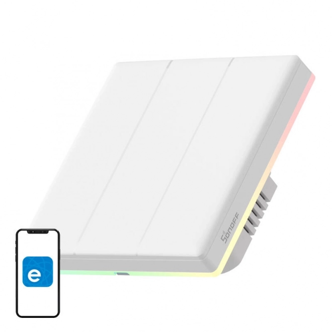 Sonoff TX T5 3C inteligentný dotykový nástenný vypínač