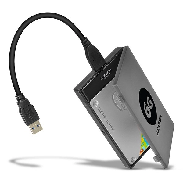 USB 3.0 Adaptér na SSD/HDD 2,5" s puzdrom