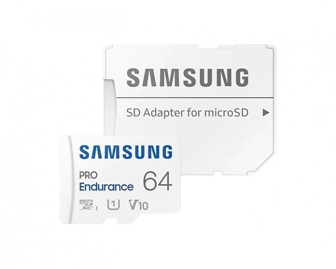 Pamäťová karta Samsung Pro Endurance 64GB + adaptér