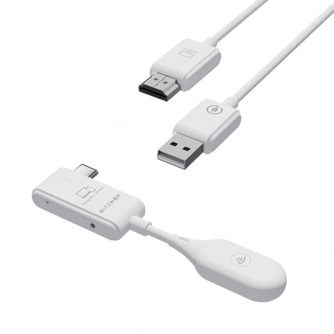 Bezdrôtový USB-C na HDMI vysielač/prijímač BlitzWolf