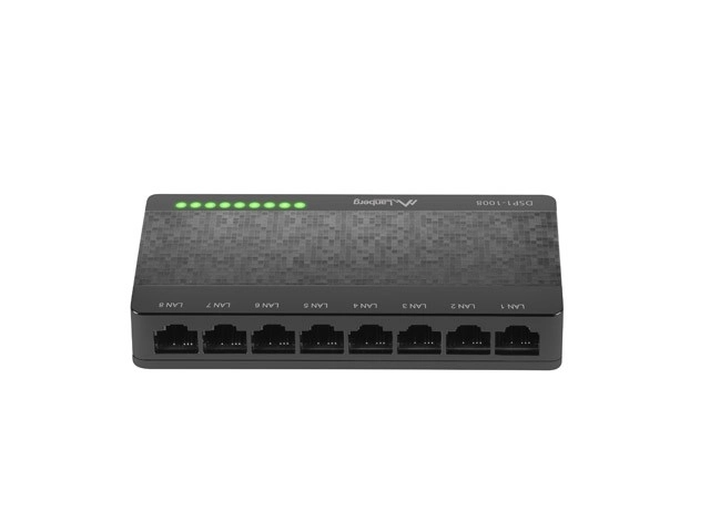 Lanberg 8-portový gigabitový switch