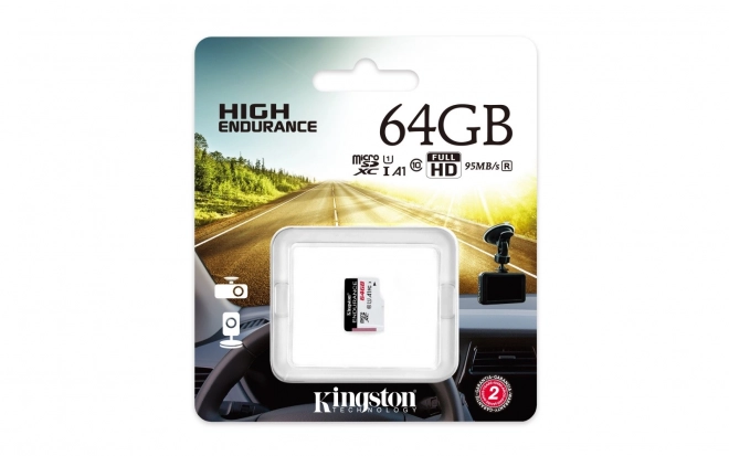 Pamäťová karta microSD Kingston 64GB