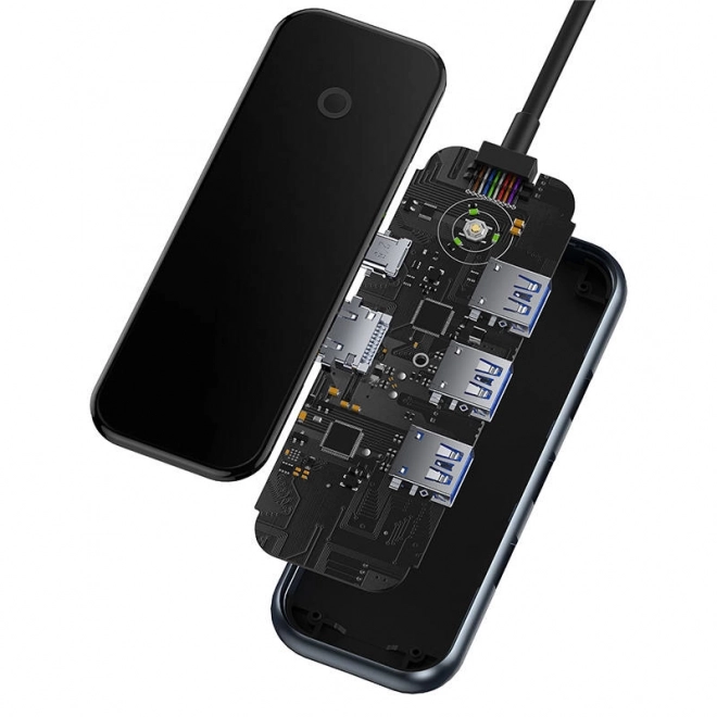 Rozbočovač Baseus AcmeJoy 5v1 USB-C