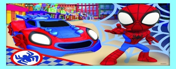 Puzzle Spiderman a jeho úžasní priatelia 4v1