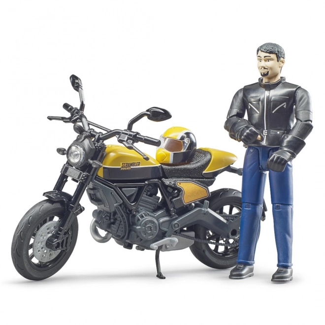 Motorka Scrambler Ducati s jazdcom