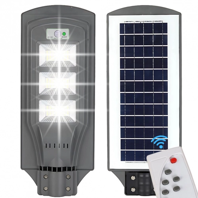 Solárna LED pouličná lampa s diaľkovým ovládaním