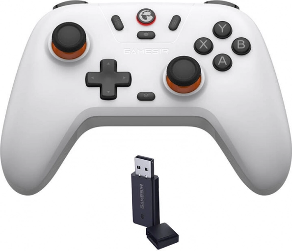 Bezdrôtový ovládač GameSir T4n Lite – biely