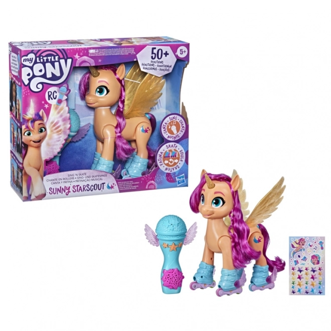 My Little Pony figurka Sunny spieva a korčuľuje