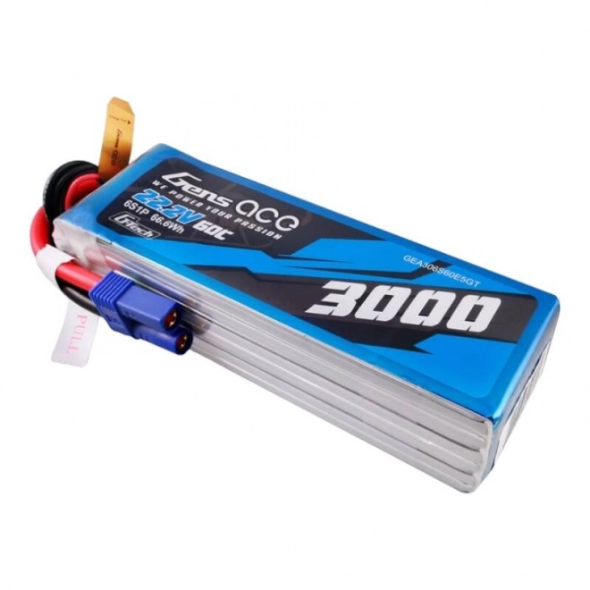 Lipo batéria Gens ace G-Tech 3000mAh 22,2V 60C s EC5 konektorom