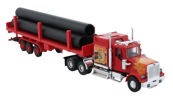 Stavebnica Monti System Europetrol Western Star 1:48