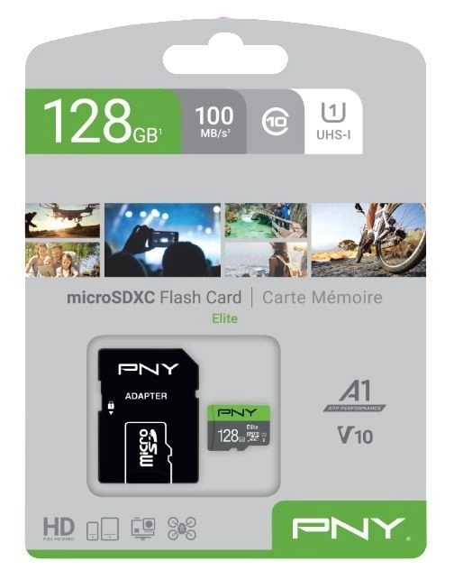 Pamäťová karta PNY Elite 128GB MicroSDXC