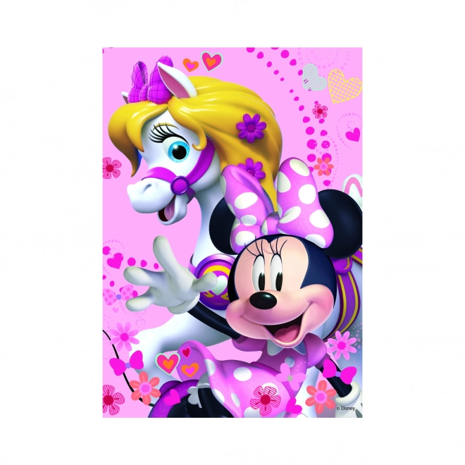 Minnie Mouse diamantové puzzle 200 ks