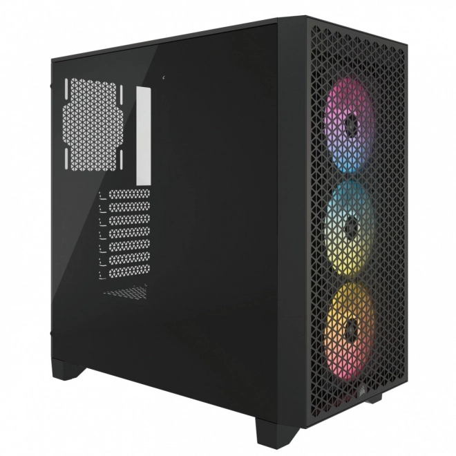 Corsair 3000D airflow rgb tg mid-tower čierna