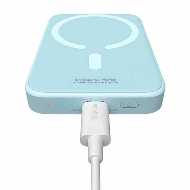 Powerbanka Baseus Magnetic Mini 6000mAh 20W modrá
