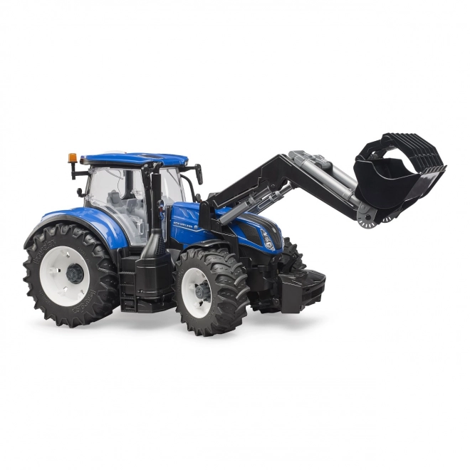 Farmársky traktor New Holland s predným nakladačom