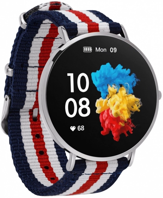 Elegantné smartwatch Verona strieborný