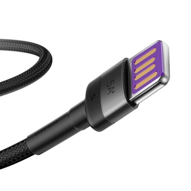 Baseus Cafule USB-C kábel Huawei SuperCharge, QC 3.0, 5A 1m