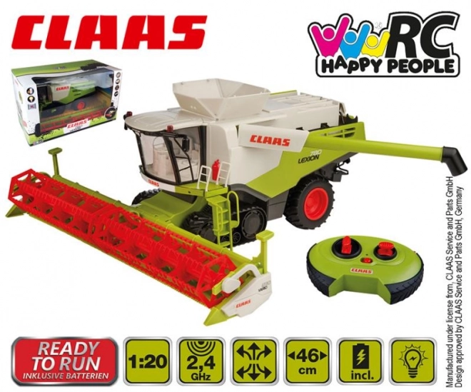 RC kombajn Claas Lexion