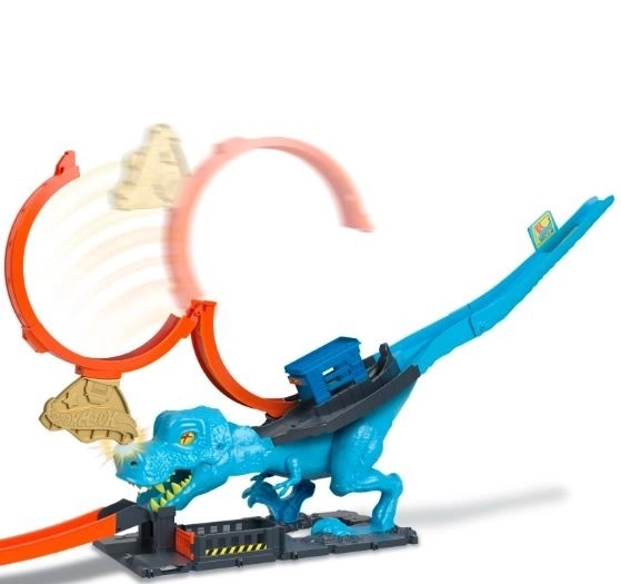 Mesto Hot Wheels Slučka T-Rexa