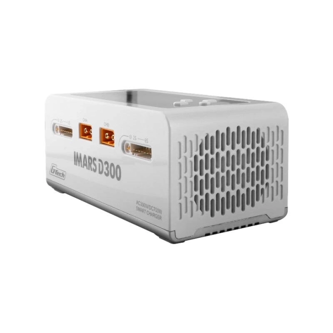 Inteligentná nabíjačka batérií Gens Ace iMars AC/DC 300W/700W biela