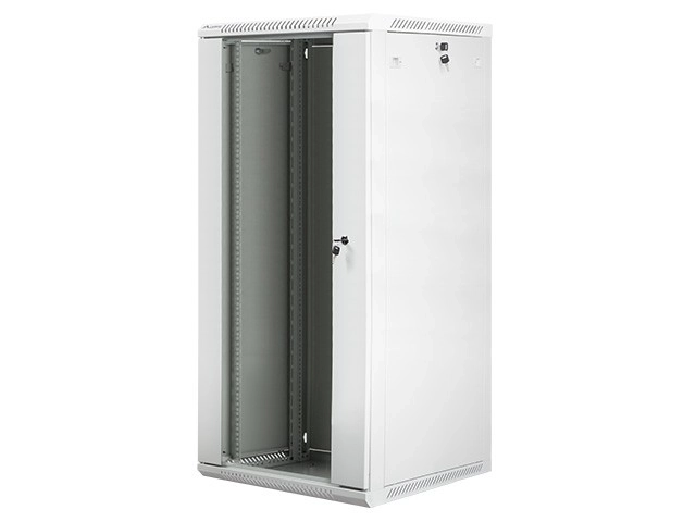 Nástenná inštalačná skriňa 19" 27U 600x600 mm so sklenenými dverami