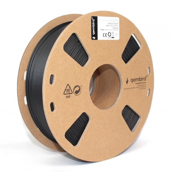 Filament pre 3D tlač PLA PLUS 1.75mm čierny