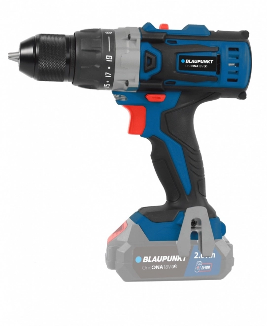 Bezdrôtová vŕtačka Blaupunkt 18V s 2 batériami a nabíjačkou