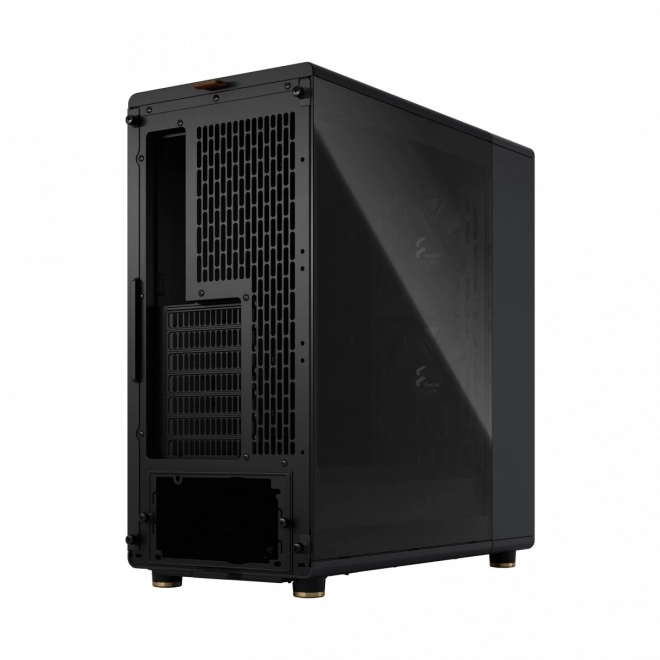 Fractal Design skrinka North čierna s drevenými prvkami