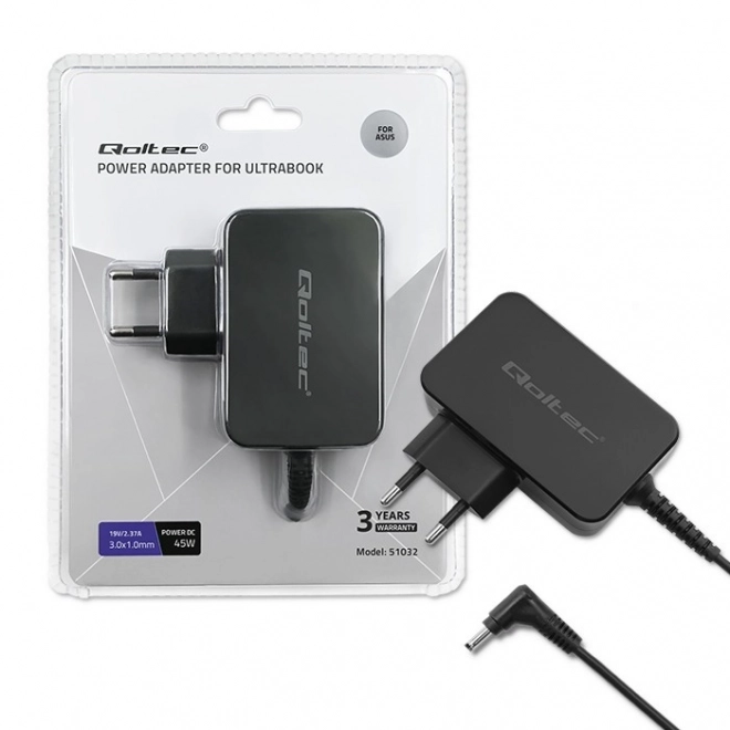Nabíjačka Qoltec pre notebooky Asus 45W