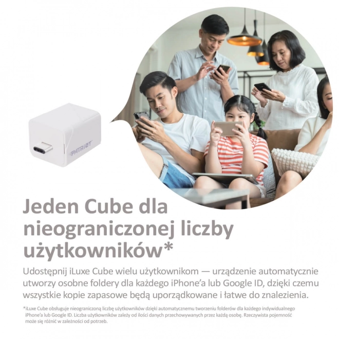 Usb disk iLuxe Cube 128GB Type C