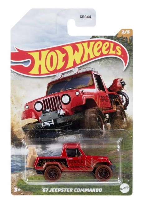 Hot Wheels Tématické auto Mud Runners