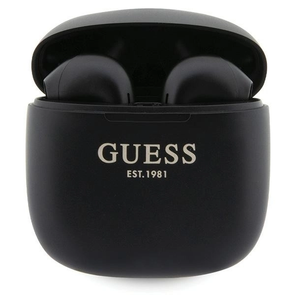 Slúchadlá Guess Bluetooth bezdrôtové TWS čierna