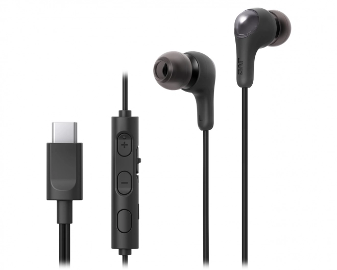 Slúchadlá Gumy USB-C čierne