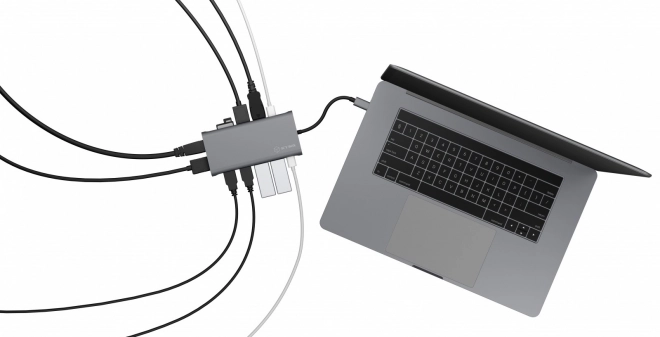 Dokovacia stanica USB Type-C 12v1 s PD 100W