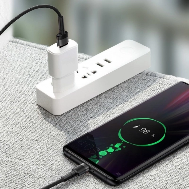 Baseus Cafule USB-C kábel Huawei SuperCharge, QC 3.0, 5A 1m