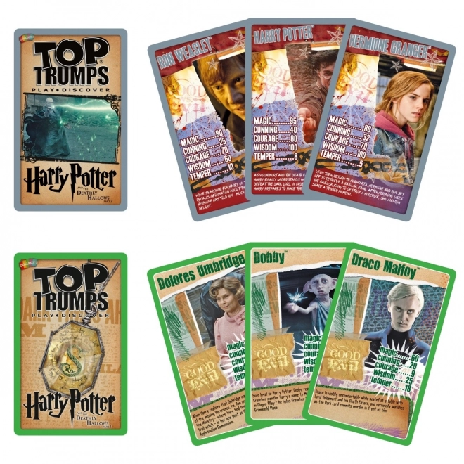 Kartová hra Top Trumps Tin Harry Potter Slizolin