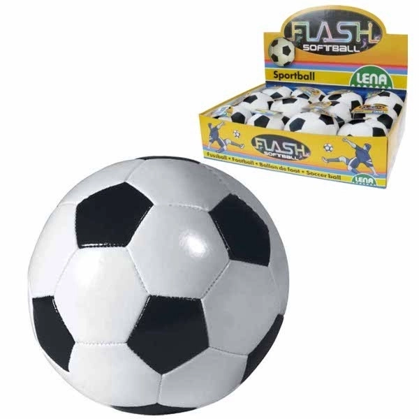 Mäkká futbalová lopta s priemerom 11 cm