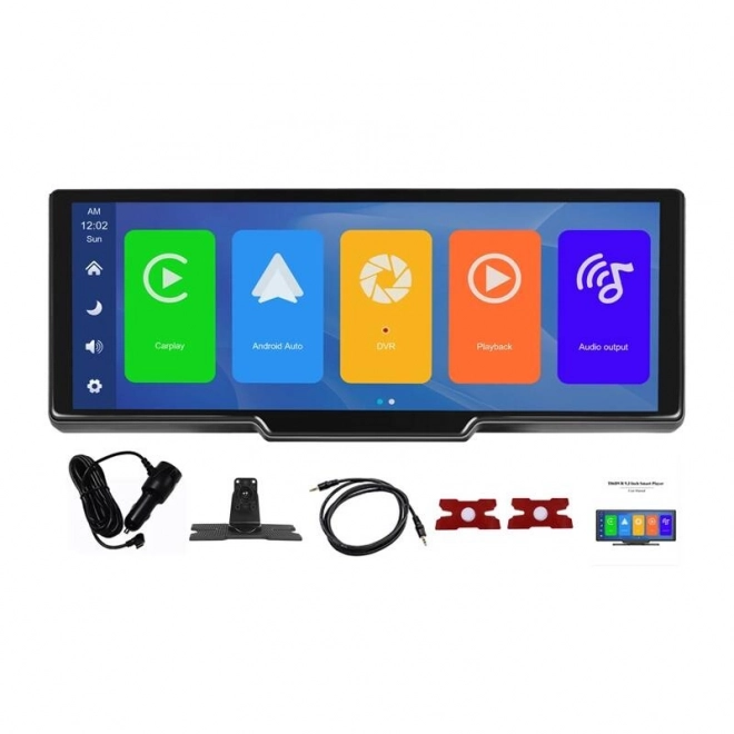 Monitor do auta 9,3'' Podofo s Carplay a Android Auto