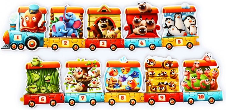 Učenie čísel 1–10 zábavnou formou