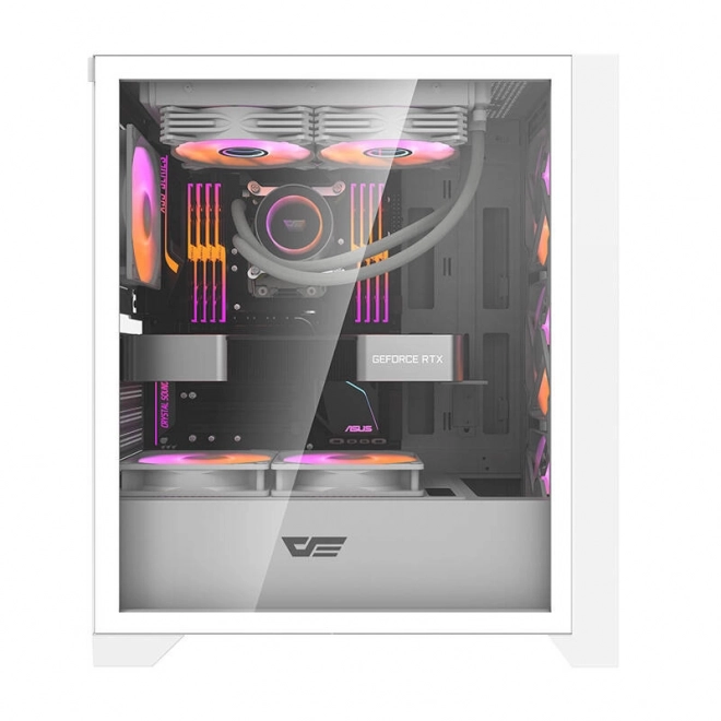 Počítačová skříň Darkflash s RGB ventilátory