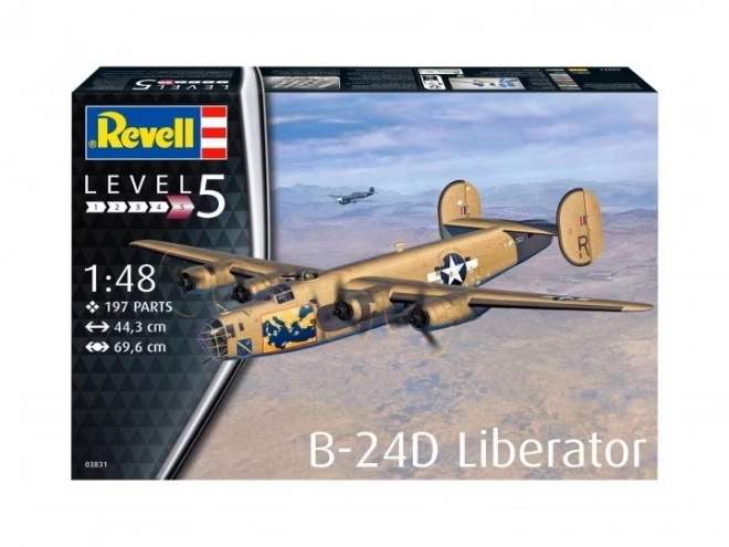 Plastikový model lietadla B-24D Liberator 1/48