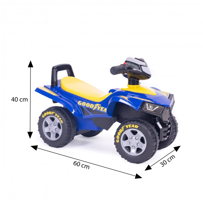 Goodyear Detský Odrážadlo Quad, Modré